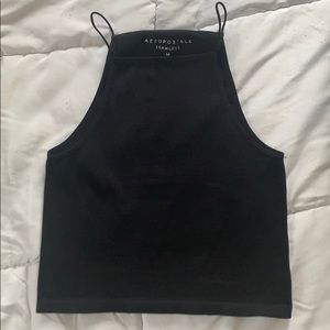 Seamless High Neck Cropped Tank Top